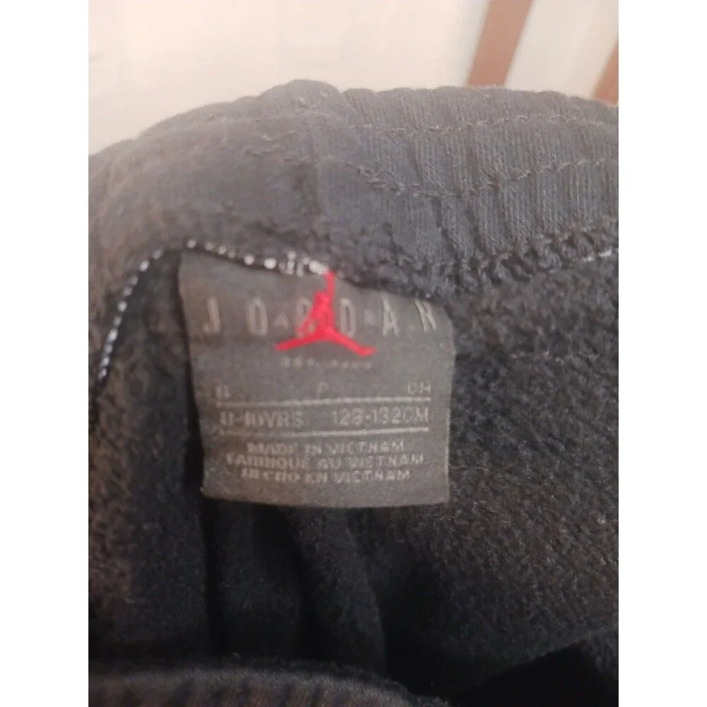 Nike Air Jordan Jogger Sweatpants Black Jumpman Logo Size S